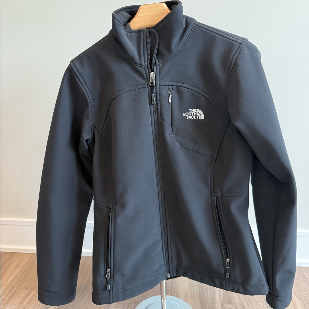 The North Face Women's Black soft shell jacket